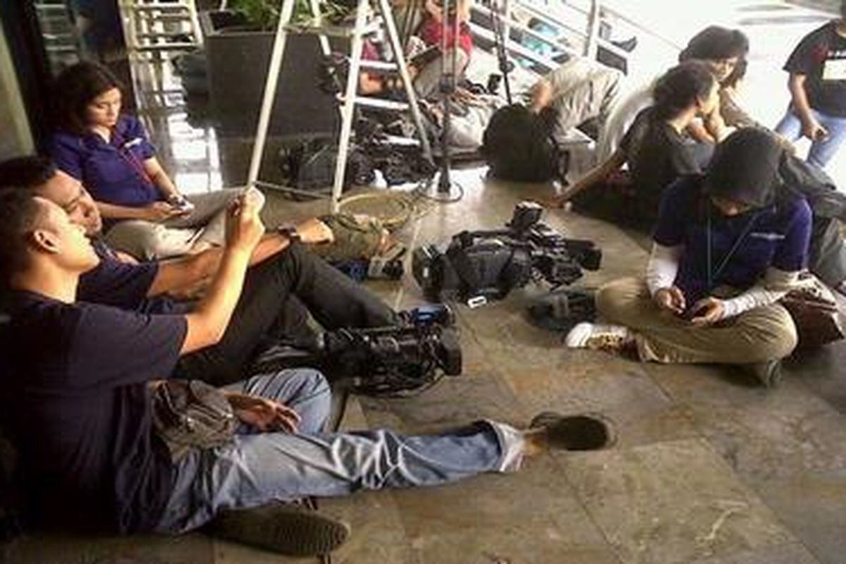 KPK Masih Sepi Pengamanan, Sabtu (13/8/2011)