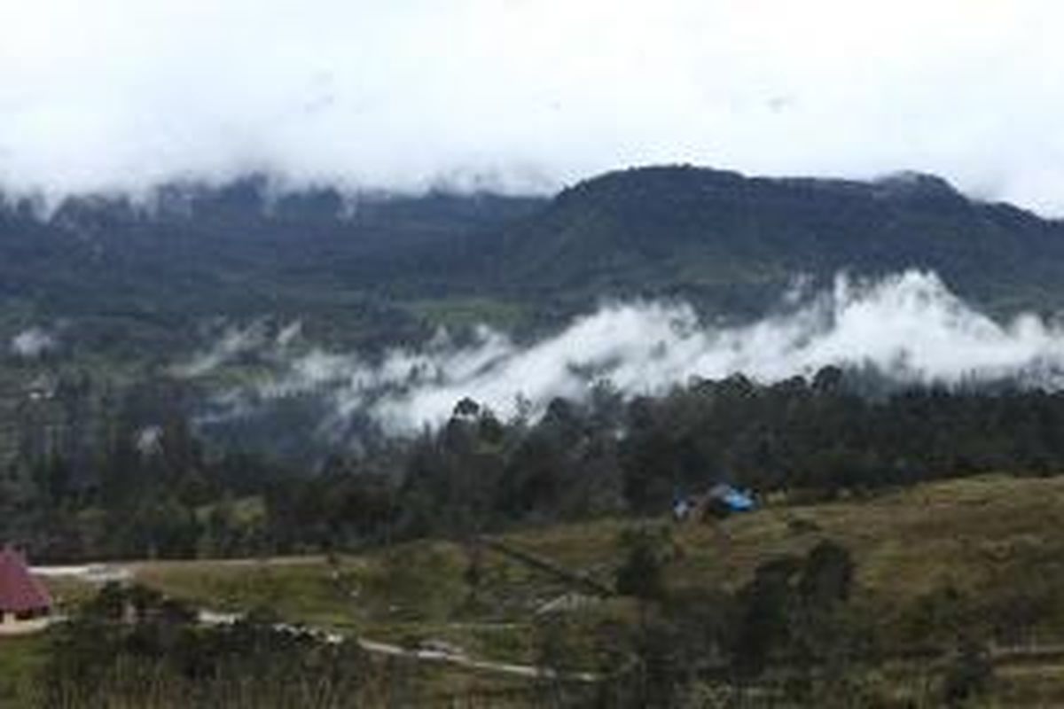 Kabupaten Ilaga di Papua.