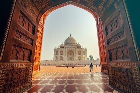 Taj Mahal India Dibuka Kembali, Pengunjung Dibatasi Hanya 650 Orang