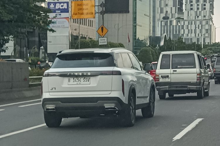 Jaecoo 7 mulai berseliweran di Jakarta