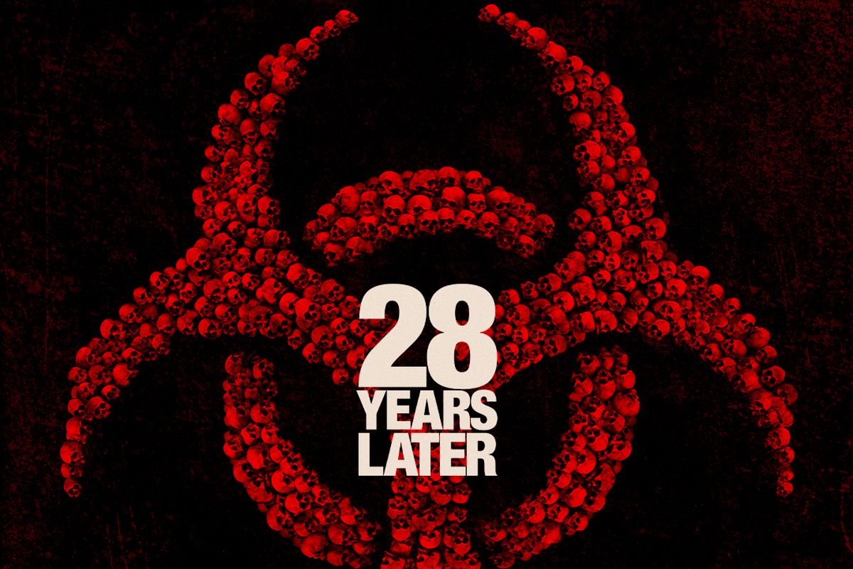 Poster film 28 Years Later karya sutradara Danny Boyle dan penulis Alex Garland.