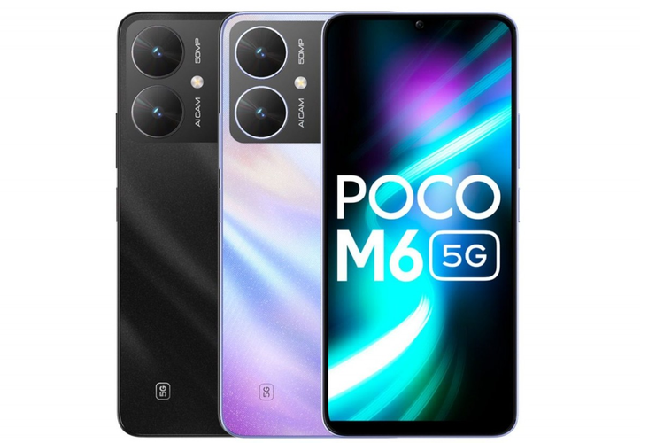 Poco M6 5G meluncur di pasar India