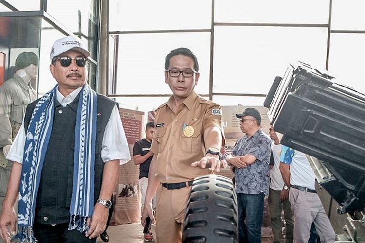 Menteri Pariwisata Arief Yahya saat beraktivitas di Festival Morotai 2019