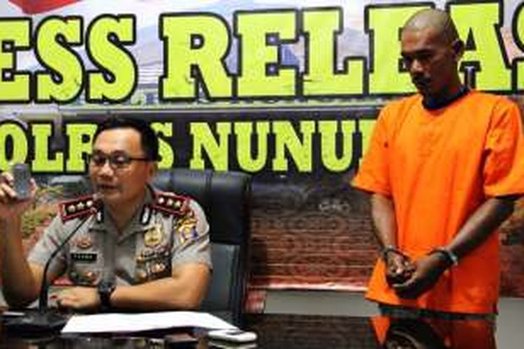 : Isamil, pelaku pencabulan terhadap belasan siswa SD di Kabupaten Nunukan. Dari pengakuannya,  pelaku pernah menjadi korban sodomi sat kelas 2 SD. 