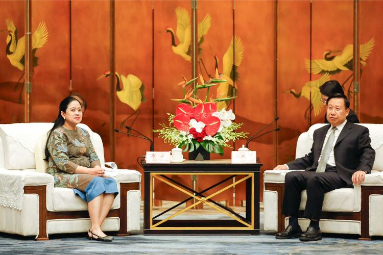 Ketua Dewan Perwakilan Rakyat Republik Indonesia (DPR RI) Puan Maharani melakukan kunjungan kerja ke Republik Rakyat China (RRC)