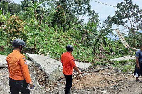 Tanah Bergerak di Bojong Koneng, Pemkab Bogor Tetapkan Status Tanggap Darurat