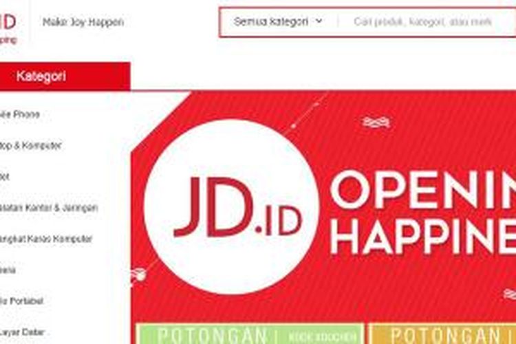 Toko online JD Indonesia.