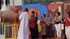 Menag Nasaruddin hingga Gubernur Sherly Pukul Bedug Buka Pawai Imlek Nusantara 2026