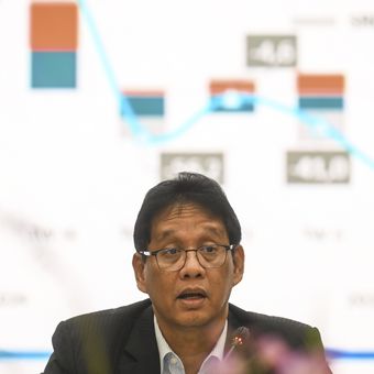 Menteri Keuangan Purbaya Yudhi Sadewa memberikan keterangan pada konferensi pers APBN KiTa edisi Desember 2025 di Jakarta, Kamis (18/12/2025). Kementerian Keuangan melaporkan Anggaran Pendapatan dan Belanja Negara (APBN) 2025 mengalami defisit sebesar Rp560,3 triliun atau 2,35 persen terhadap produk domestik bruto (PDB) per 30 November 2025 namun masih dalam batas yang terkelola dan sesuai dengan desain APBN. 