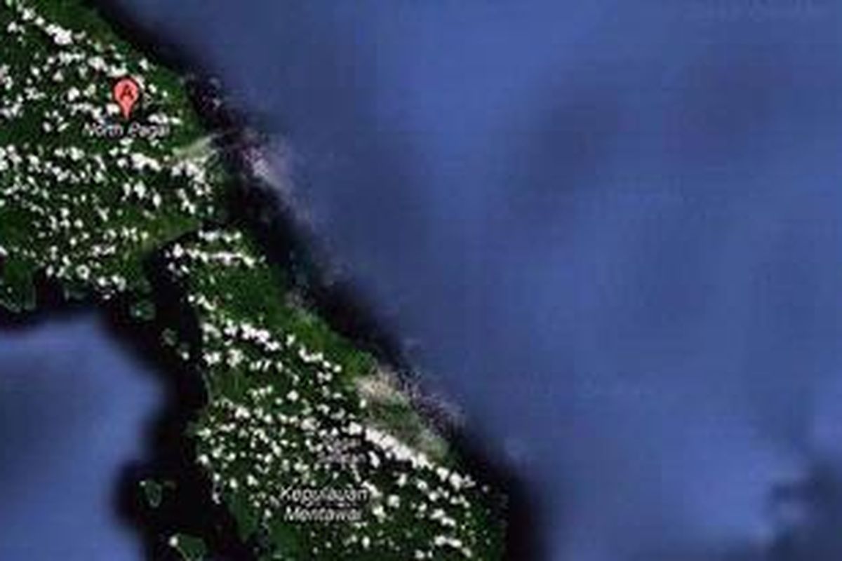 Pulau Pagai Utara dan Pagai Selatan, Kabupaten Kepulauan Mentawai, Sumatera Barat.