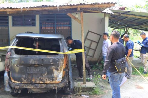 Mobil Ketua LPA Labuhanbatu Dibakar OTK, Polisi Bentuk Tim Khusus