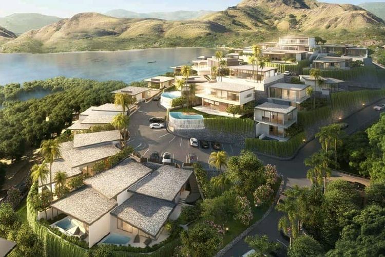 Foto : View Vila Kali Watu Residence Labuan Bajo.