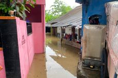 Kampung Lebak Kena Banjir Kiriman dari Bogor, Air Naik sejak Dini Hari
