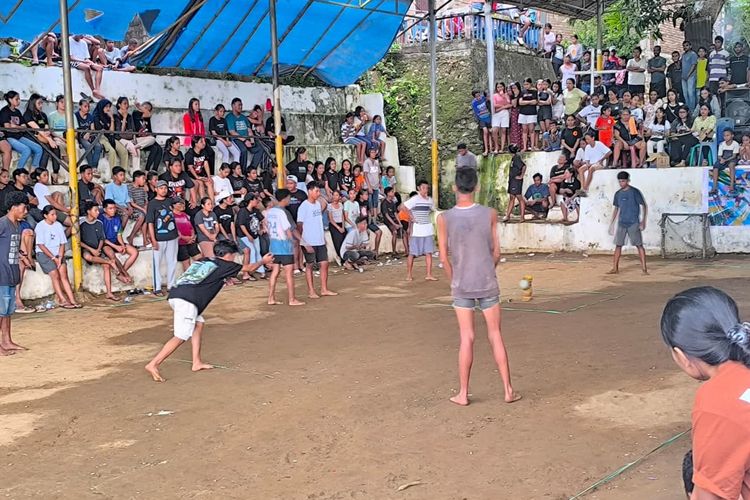 Lestarikan Permainan Tradisional, Anak Muda di Ambon Gelar Lomba Boi hingga Asen