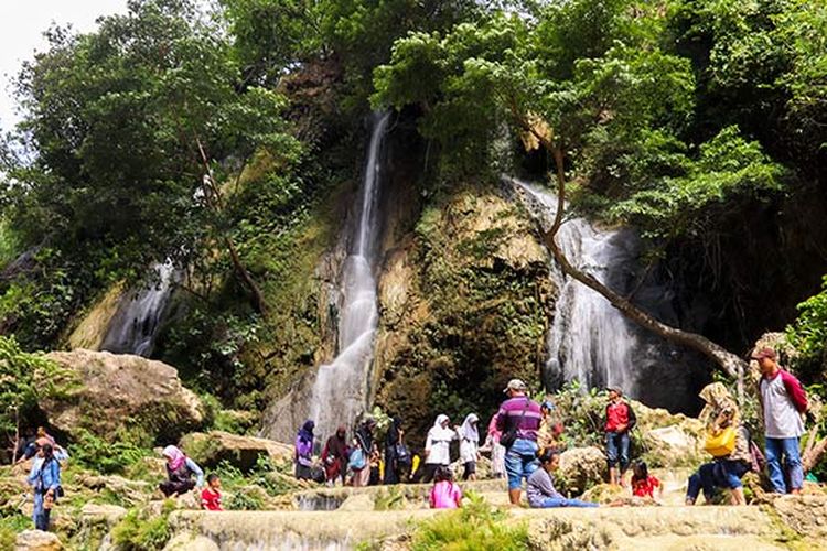 Air Terjun Sri Gethuk di Gunungkidul, Yogyakarta