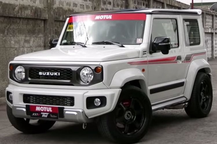 Suzuki Jimny modifikasi dengan mesin turbo