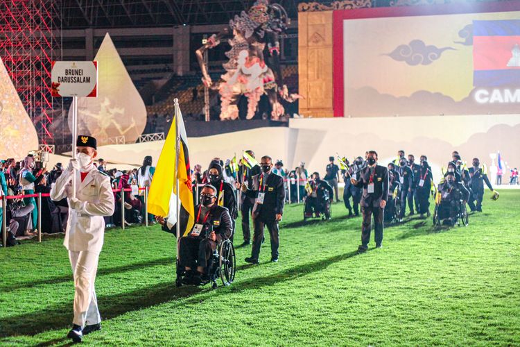 Kontingen Brunei Darussalam pada ajang ASEAN Para Games 2022 di Solo, Indonesia. Mereka mengirim 13 atlet.