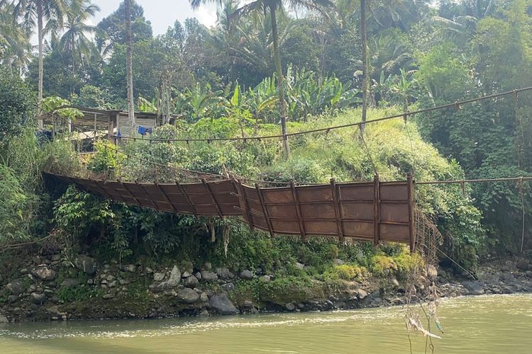 9 Bulan Putus, Jembatan Leuwidinding Sukabumi Akhirnya Dibangun Kembali