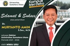 Ini Sosok Rektor USU yang Sempat Tersandung Plagiarisme