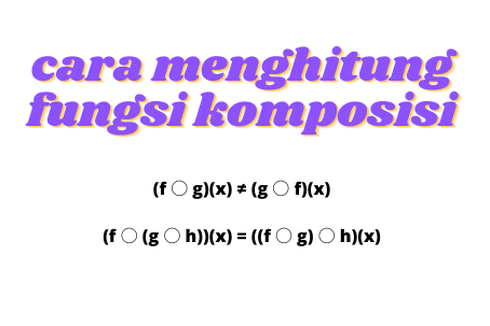 Cara Mencari f(x) dan g(x) pada Soal Fungsi Komposisi