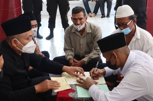 Ditangkap Sehari Jelang Nikah, Warga Aceh Ijab Kabul di Mapolres Tegal Kota