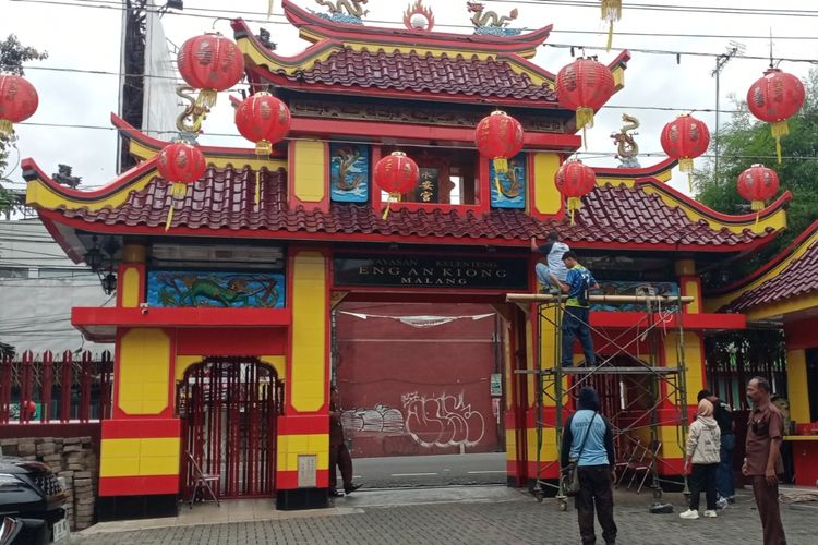 Klenteng Eng An Kiong, Kota Malang, Jawa Timur.