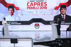 2 Hal yang Dapat Dicatat Pendukung Jokowi dan Prabowo Saat Debat Keempat