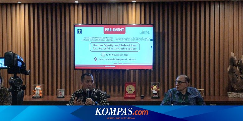 Alwi Shihab Sebut Banyak Guru Agama Cenderung Intoleran, Kemenkumham Gelar Konferensi Internasional