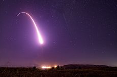 Video AS Luncurkan Rudal "Kiamat" Minuteman III, Kecepatan 24.000 Km/Jam
