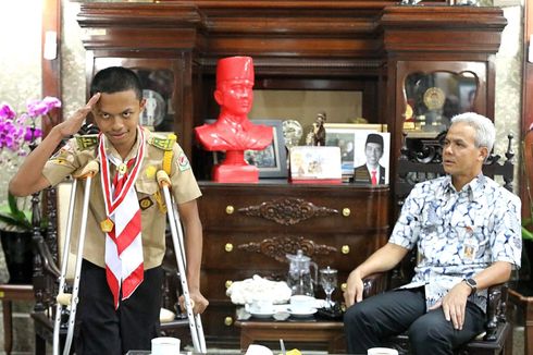 Kisah Prasasthi, Siswa Difabel yang Ingin Jadi Staf Khusus Presiden