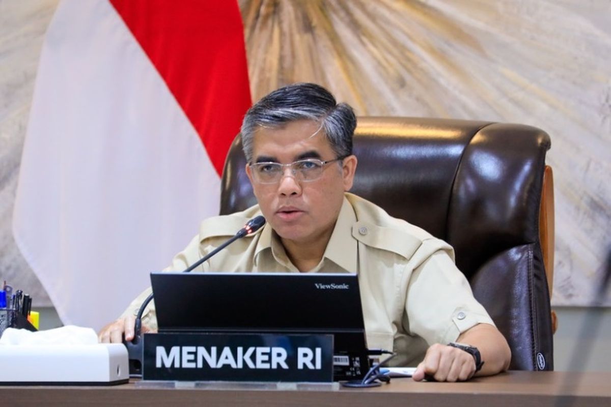 Menteri Ketenagakerjaan Yassierli.