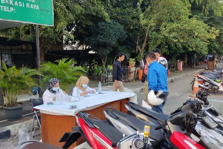 Seluruh sepeda motor milik peserta mudik gratis Pemerintah Provinsi DKI Jakarta sudah tiba di Terminal Pulogadung, Kecamatan Pulogadung, Jakarta Timur.