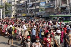 Protests Sweep Myanmar to Support Suu Kyi