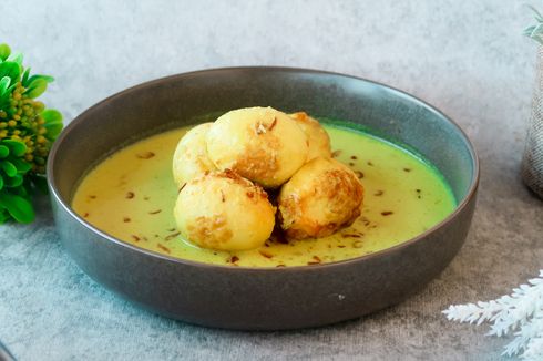 Resep Telur Asin Bumbu Kuning, Lauk Makan Siang Bersantan