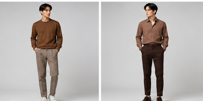 Bingung baju coklat cocok dengan celana warna apa? Simak 15 inspirasi warna celana agar outfit terlihat lebih stylish dan serasi.
