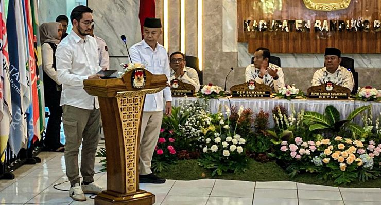 Ditetapkan Jadi Bupati Bandung Barat Terpilih, Jeje Ajak Lawan Politik Berkolaborasi