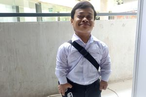 Zidan, Peserta Job Fair Disabilitas, Resmi Bekerja di PT Transjakarta