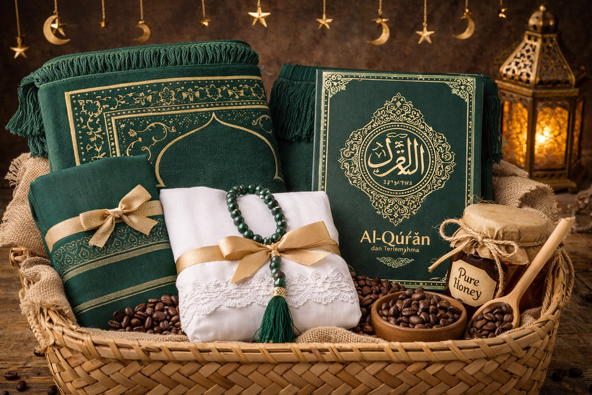 Hampers lebaran peralatan ibadah