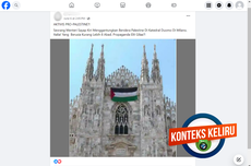 INFOGRAFIK: Pengibaran Bendera Palestina di Milan Bukan Dilakukan Menteri Italia