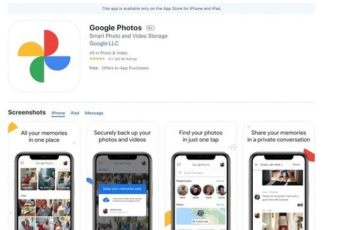 Mulai 1 Juni 2021, Penyimpanan Google Photos Dibatasi 15 GB