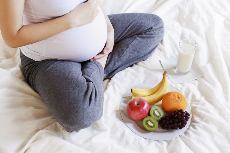 Ilustrasi nutrisi ibu hamil, manfaat nutrisi pada ibu hamil, kebutuhan nutrisi pada ibu hamil. 