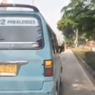 Viral, Video Angkot Halangi Laju Ambulans