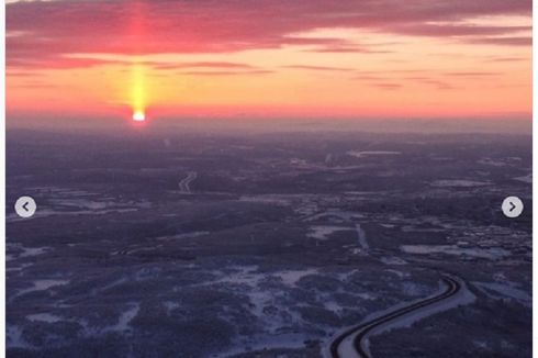 Viral Video Matahari Terbit dari Utara, Ini Penjelasan Ilmiah Lapan