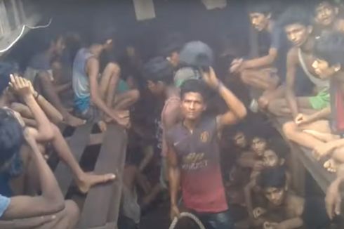 Video Eksklusif Ungkap Etnis Rohingya Dipukuli di Perahu oleh Penyelundup