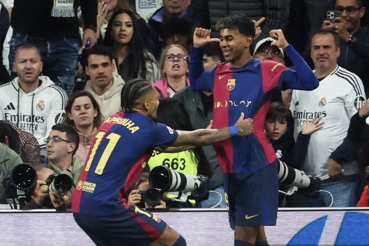 Real Madrid Vs Barcelona: Rekor Lamine Yamal, Selebrasi ala Ronaldo