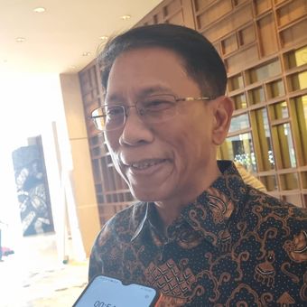 Direktur Utama PT Kereta Api Indonesia (Persero) Didiek Hartantyo saat ditemui di Hotel Pullman, Jakarta, Selasa (5/9/2023).