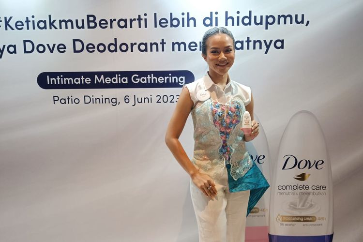 Yura Yunita dalam acara Dove Intimate Media Gathering