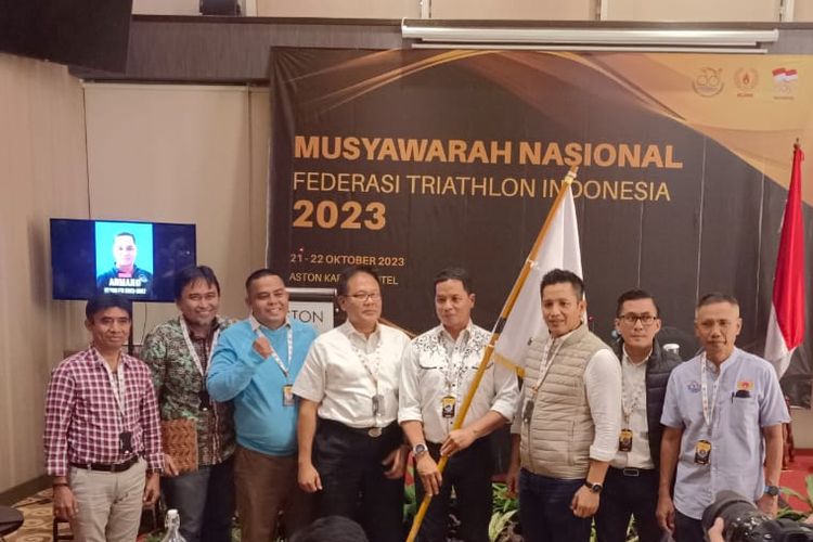 Armand van Kempen terpilih secara aklamasi sebagai Ketua Umum Pengurus Pusat Federasi Triathlon Indonesia (PP FTI) periode 2023-2027 dalam Musyawarah Nasional (Munas) FTI yang digelar di Hotel Aston Kartika Grogol, Jakarta Barat, Sabtu (21/10/2023) malam.