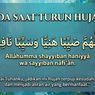 Doa Saat Hujan yang Diajarkan Rasulullah, Lengkap Arab, Latin, dan Artinya