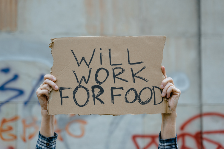 Ilustrasi kemiskinan